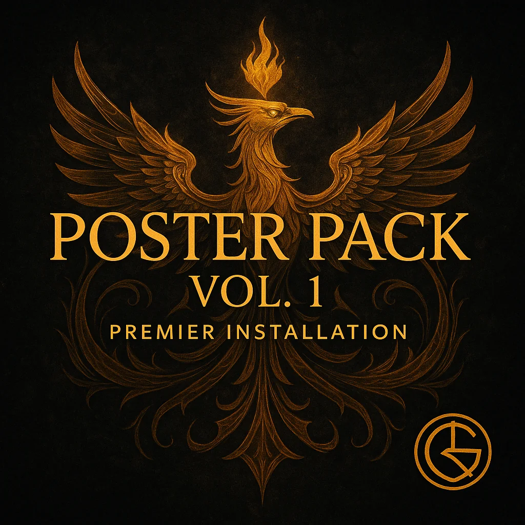 Poster Pack Vol. 1 — Premier Installation